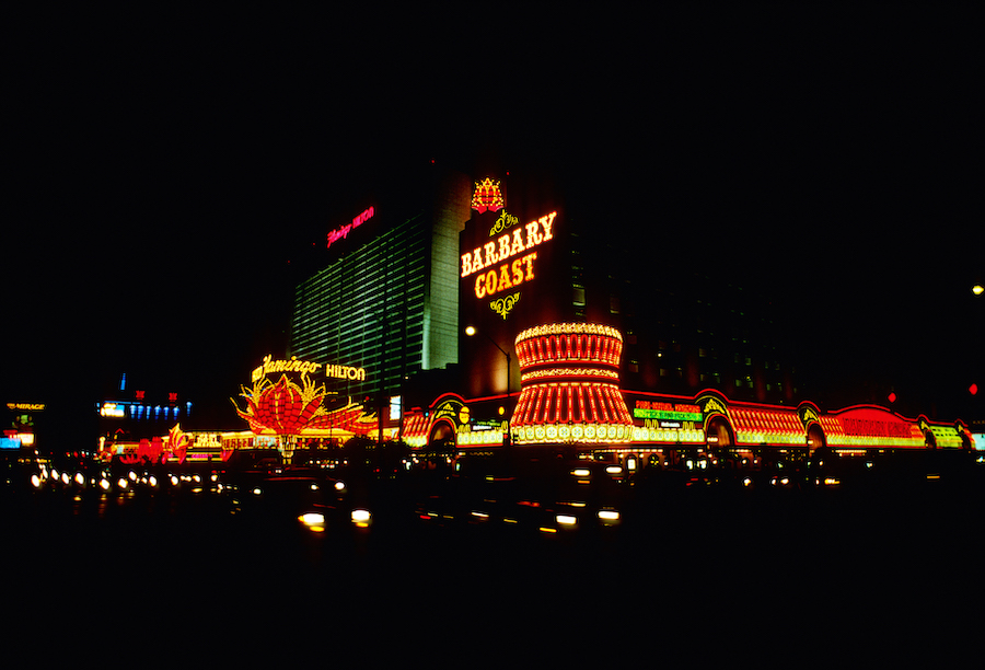 Barbary Coast night Scott Baright Collection, 1992