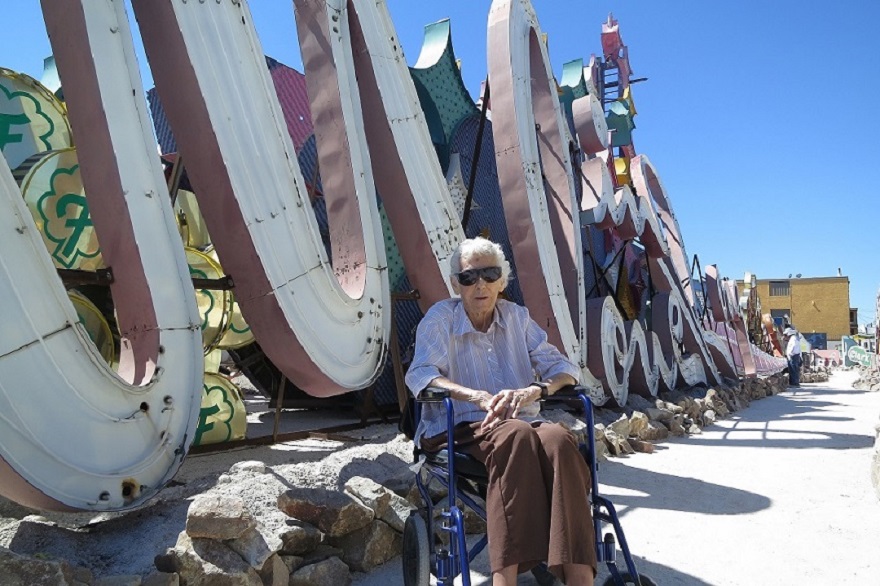 Betty Willis in Neon Boneyard