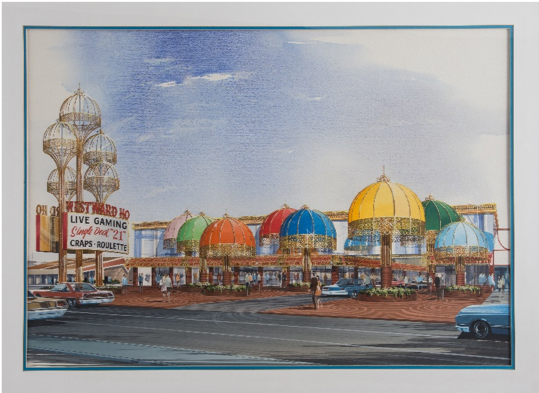 Westward Ho rendering by Buzz Leming Sr