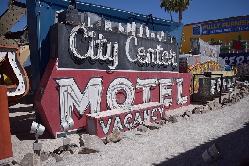 City Center Motel in the neon boneyard