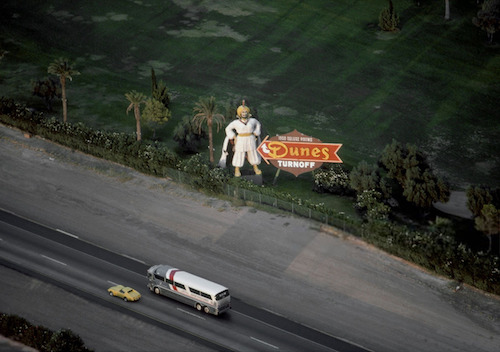 Sultan at the Dunes golf course, I-15, Las Vegas, October 1977