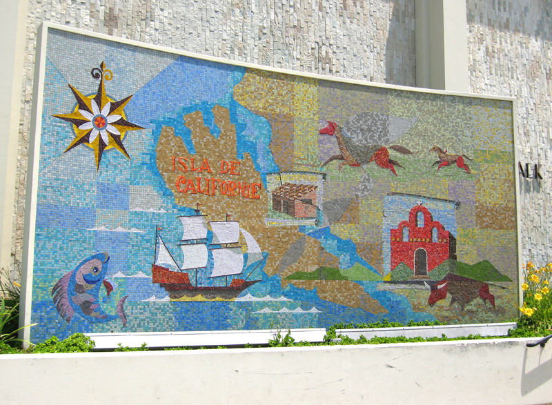 Norwalk Library Mosaic by Ben Mayer